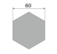 Сталь сорт нерж никел шестигранник х/т 60 h11 (Калиброванный), марка 12Х18Н10Т AISI 321