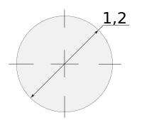 Проволока нержавеющая 1.2 X (нагартованная), марка AISI 304 (08Х18Н10)