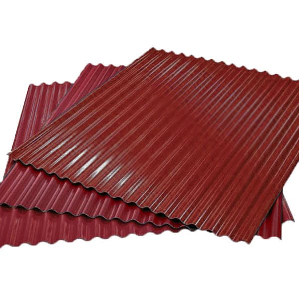 Гофрированный лист (гофролист) С15 RAL 3005 винно-красный 0.6 мм