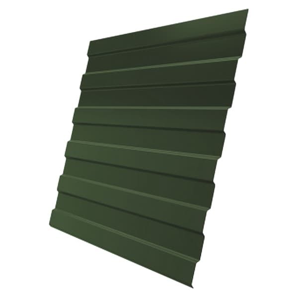 Профнастил С8 RR 11 темно-зеленый 0.5 мм GreenCoat Pural Matt Grand Line