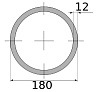 трубы г/д 180х12, марка ст10