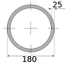 трубы г/д 180х25 ст35, марка ст35