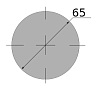 сталь сортовая конструкционная, круг 65, марка ст45