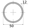трубы х/д 50х12