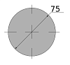 сталь сорт констр круг горячекатаный 75, марка ст35