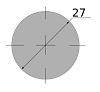 сталь сортовая х/т калиброванная круг 27, марка ст10