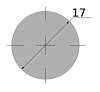 сталь сортовая х/т калиброванная круг 17, марка ст35