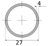 трубы нерж бесш 27х4 гост 9941-81 россия, марка 12х18н10т