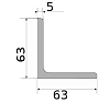 уголок 63х63х5, длина 12 м, марка ст09г2с-15