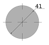 сталь сортовая х/т калиброванная круг 41, марка ст45